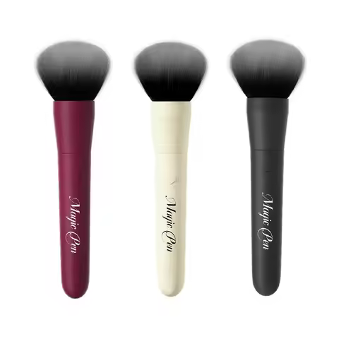 Powerful G Spot Vibrator Makeup Brush Design USB Wireless Charging Waterproof AV Massager for Vagina