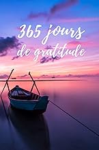 Journal Carnet de notes 365 jours de gratitude: Carnet luxueux ligné 365 jours sur 184 pages 2 jours