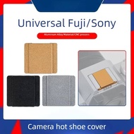 Camera Metal Hot Shoe Cover Speedlight Protector Case for Fuji X-S10 S20 T3 T4 A5 A7 E4 E3 H1 Canon 
