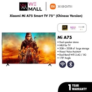 Xiaomi Mi TV A75 LED Android TV Smart TV 4K XiaoAi Voice Assistant (75''/2GB+32GB)
