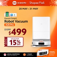 Xiaomi Smart Robot Vacuum X20 Pro | 7000Pa | All-in-one Base Station + Hot Air Drying | Vacuum & Mop