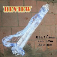 Lưới đánh cá ba màn chuyên đánh cá ao hồ sông suối mắt lưới 7cm hoặc 8cm dài 70m cao 1m2