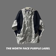 The north face purple label 紫標 北臉 變形蟲 連帽外套 y2k