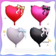 22 inch Heart Ribbon Foil Balloon