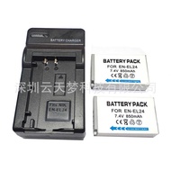 EN-EL24 Battery Suitable for Nikon el24 1 J5 1J5 Mirrorless Camera Battery+Charger EN-EL24