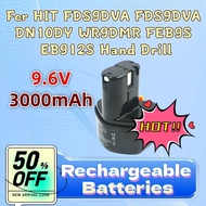 Rechargeable Batteries 9.6V 3.0Ah for HIT FDS9DVA FDS9DVA DN10DY WR9DMR FEB9S EB912S Hand Drill Chai