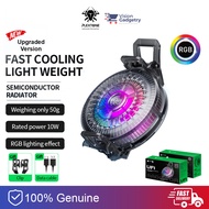Plextone UF1 Phone Tablet RGB Light Gaming Magnetic Cooler Back Clip