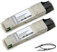 C2G MSA and TAA Compliant 40GBase-CU QSFP+ to QSFP+ Active Twinax Direct Attach Cable (QSFP40G-AOC15