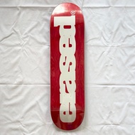 Erased “Classic Red” 8.25” x 31.4” Skateboard Deck