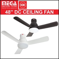 KDK U48FP 48"  DC CEILNG FAN WITH LIGHT