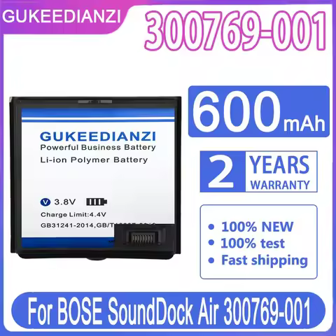 600mAh Bluetooth Speaker Battery for BOSE SoundDock SounDock SoundLink Air, Model 300770-001