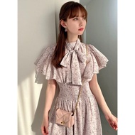 Cut Light Style GRL Cloak Small Flying Sleeve Elastic Waist Dress Ringo Rabbit Japan Original Order 