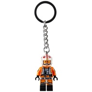 LEGO Star Wars Luke Skywalker Pilot Outfit Mini Figure Keyring 854288, Orange, S, orange