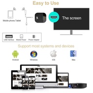 Mirascreen 5G Wifi 1080P G5 Display Receiver For Google Chromecast TV Receiver HDMI-Compatible Miracast TV Stick For Ios