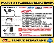 Paket MURAH Alat Scanner Sepeda Motor Honda Fi/Injeksi OBD1 OBD 2 EURO 5 Versi Laptop/PC dan Android