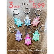 Terengganu turtle Keychain 3 pcs/ Terengganu Keychain Penyu 3 pcs