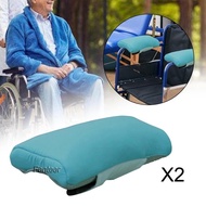 [Fenteer] Wheelchairs Armrests Pad Non Slip Reusable Parts Replacement Arm Rest Cushion Pad Arm Pads for Office Chairs Mobility Scooters