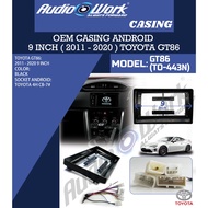 Toyota GT86 2011-2022 9 Inchi Untuk  Android Player Casing TO-443N