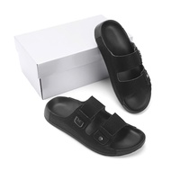 [ HOTTREND] Dép sandanl da nam cao cấp XPLdép bản ngang thời trang 2025 đế Pu siêu nhẹêm chân đế cao