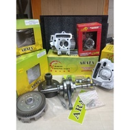 COMBO ARATA EX5 DREAM SPEC JET TIPU 3MM 54MM BLOCK HEAD 23/27MM CLUTCH GEAR PWK CARBURETOR CAMSHAFT 