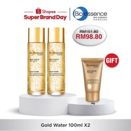 Bio-essence Bio-Gold Gold Water 100ml X 2 FOC Cleanser 30g