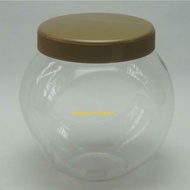 1 L Sitting Jar with Plastic Lid Vintage Jar/ 1 L Plastic Jar/ Candy Jar