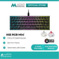CORSAIR K65 RGB Mini 60% Mechanical Gaming Keyboard - Cherry MX Speed / Cherry MX Red