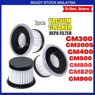3pcs Vacuum Cleaner Hepa Filter For CM900/CM919/CM810/CM300S/CM400/CM500/CM800