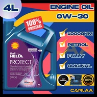 ORIGINAL ENGINE OIL SHELL【PROTECT 0W30 API SP, A3/B4】FULLY SYNTHETIC TOYOTA NISSAN PROTON PERODUA