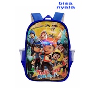 [SDA.15Jl22n] Boys Backpack/boboiboy Boys Bag On 3D+LED/elementary School Bag