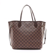 Neverfull MM 肩背包 棕色 棋盤格帆布【LOUIS VUITTON LV 路易威登】 N51105