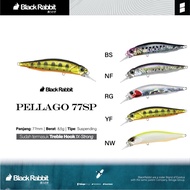 PELLAGO 77SP BLACK RABBIT MINNOW