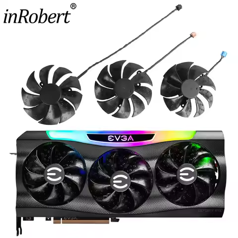 New Original 87MM PLD09220S12H 4Pin Graphics Card Fan Replacement For EVGA GeForce RTX 3070 3080 308