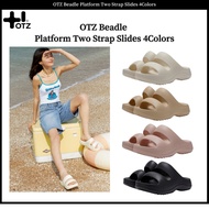 OTZ Beadle Platform Two Strap Slides 4Colors