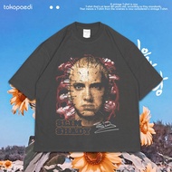 Eminem SLIM SHADDY Oversize Vintage T-shirt - Kaos EMINEM Vintage T-shirt