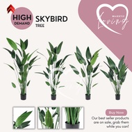 Pokok Hiasan Premium Viral Skybird Leaf Airtificial Tree Artificial Plant Pokok Sky Bird Skybird 20/