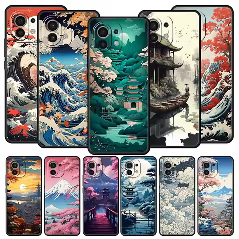 Phone Case For Xiaomi Mi 15 14 13 12 11 Lite 14T 13T 12T 11T Pro Poco X6 X5 M3 X3 Pro F5 F4 Cover Ja