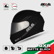 BEST- Gille Helmet SH-526 SP-GXR PLAIN Modular Motorcycle Helmets Open Face Dual Visor Free Iridium Lens