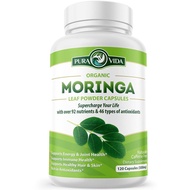 PURAVIDAMORINGACapsulesSingleOriginMoringaPowderOrganic.PureMoringaLeaf.Energy,Metaboli,&ImmuneSuppo