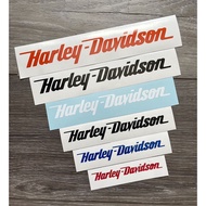 Set of 2 Harley Davidson Sticker Vinyl Decal Logo Pick Your Size and Color