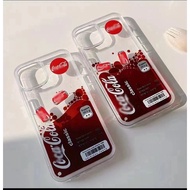 Suitable for iPhone16 16Pro 16Plus 16Promax 15 15Plus 14Pro 13 12 mobile phone case Coke/Starbucks l