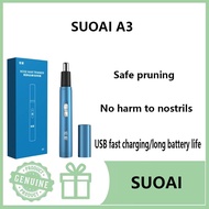 SUOAI A3 electric nose hair trimmer rechargeable