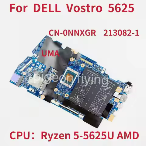 213082-1 Mainboard For Dell Vostro 5625 Laptop Motherboard CPU Ryzen 5-5625U UMA AMD CN-0NNXGR 0NNXG