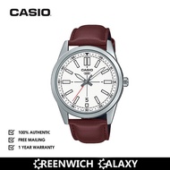 Casio Analog Leather Dress Watch (MTP-VD02L-7E)