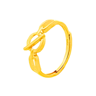 Top Cash Jewellery 916 Gold Orbit Ring