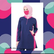 Setelan Olahraga Wanita Muslimah Terbaru Rocella Jovanca Jogging Baju Olahraga 1 Set Wanita Atasan K