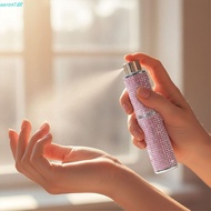 AAROND 8ml Perfume Bottle, Portable Rhinestones Rotary Type Spray Bottle, Practical Pocket Size Dura