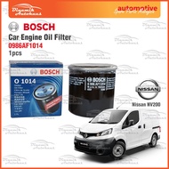 Nissan NV200 Car Engine Oil Filter (Penapis Minyak Enjin) Bosch 0986AF1014 Oil Filter
