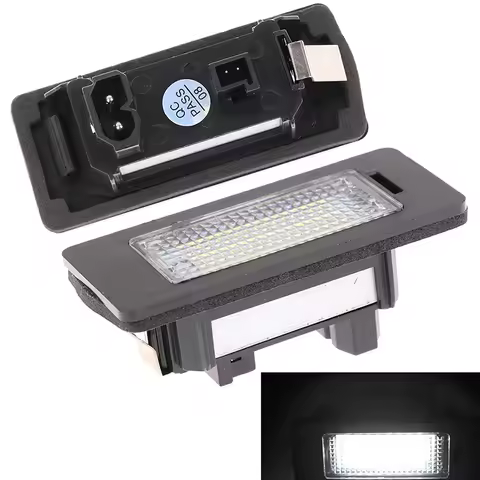 Wholesale 1pc Led Car License Light Rear Lights Number Plate Lamp For E39 M5 E70 X5 E93