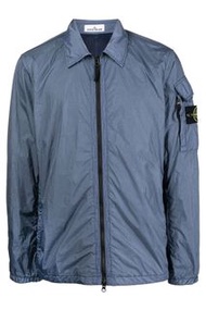 Stone island 22fw 金屬天藍 厚款 襯衫外套